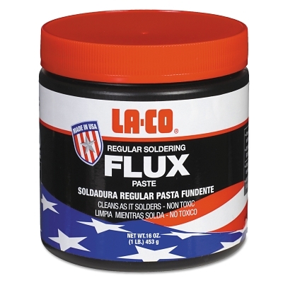 REGULAR FLUX PASTE JAR 1 LB